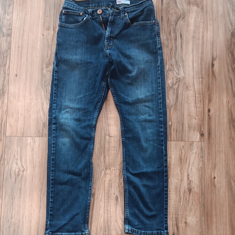 Wrangler Men's Dark Blue Slim Jeans